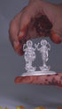 Pure Silver Lakshmi Narayana Idol 45g
